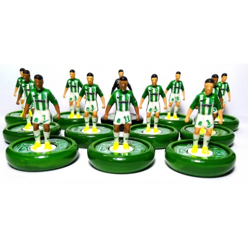 Subbuteo Andrew Table Soccer Atletico Nacional 2015-16 Copa Libertadores Winners on WSB Professional bases